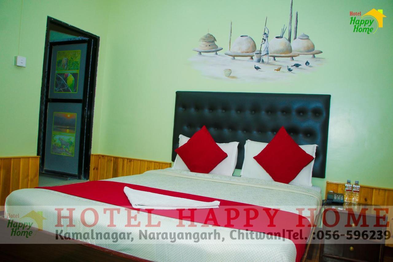 Hotel Happy Home Chitwan Exterior foto